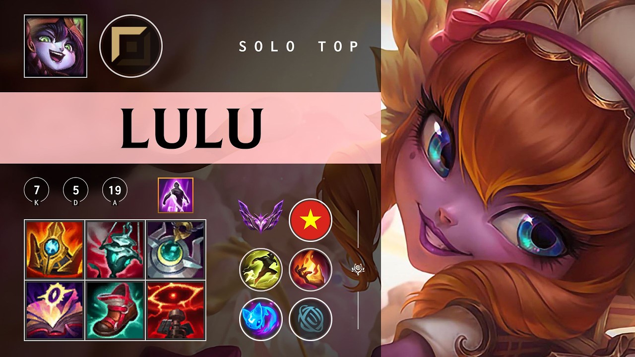 Lulu Top vs Warwick - VN Master Patch 26.05