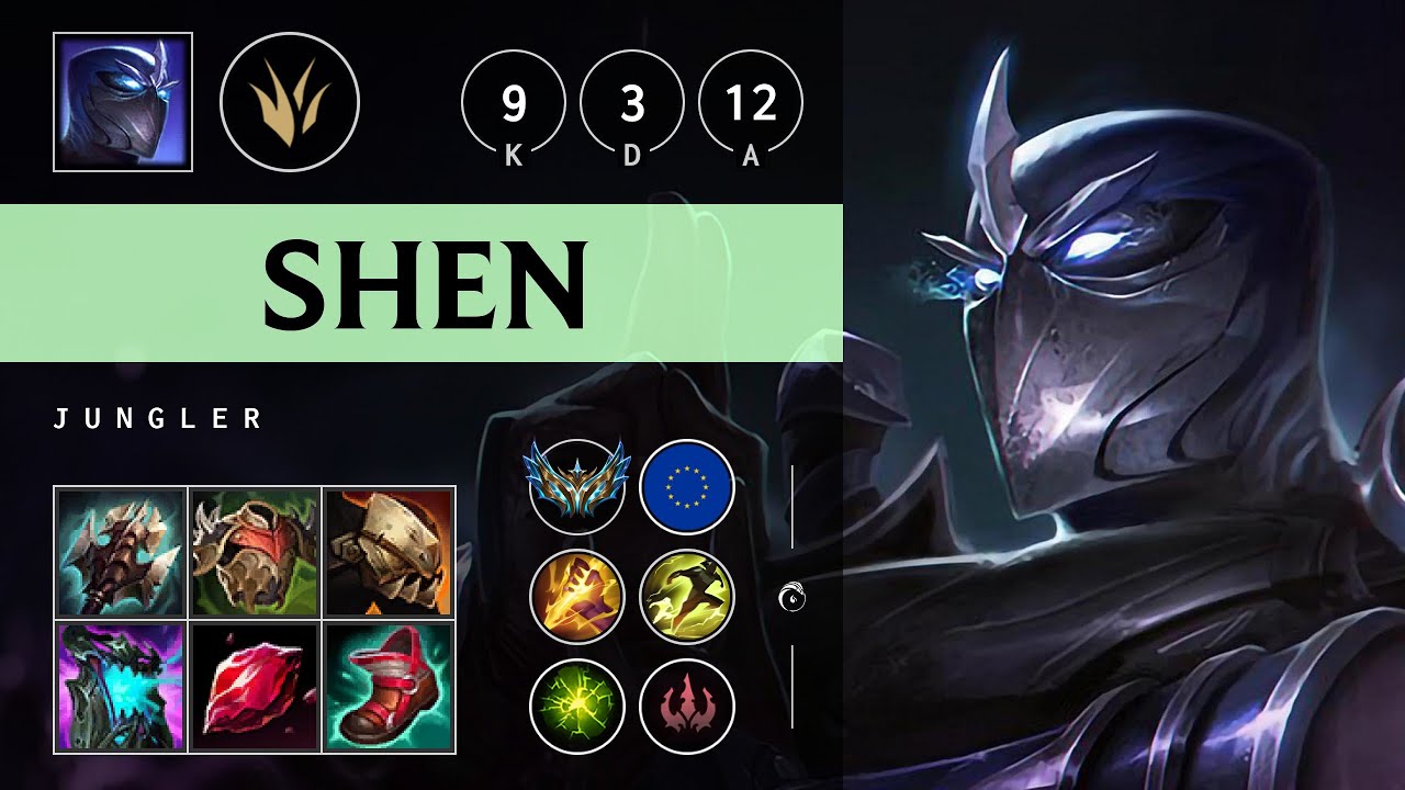 Shen Jungle vs Kayn - EUW Challenger Patch 25.10