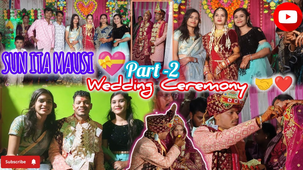 Mahendra mausa ra barati... 😍 & Sunita mausi ra bidai.... 🫶 Marriage party (part-2) video 