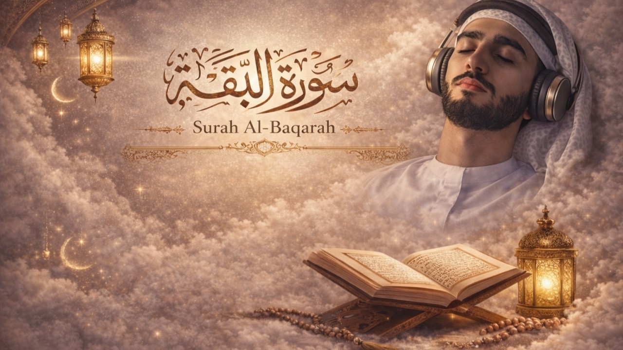 Surah Al-Baqarah Full | Beautiful Recitation for Peace, Protection & Barakah