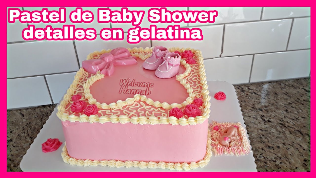 HACIENDO CHANTILLY Para Pastel Baby Shower Relleno De Flan