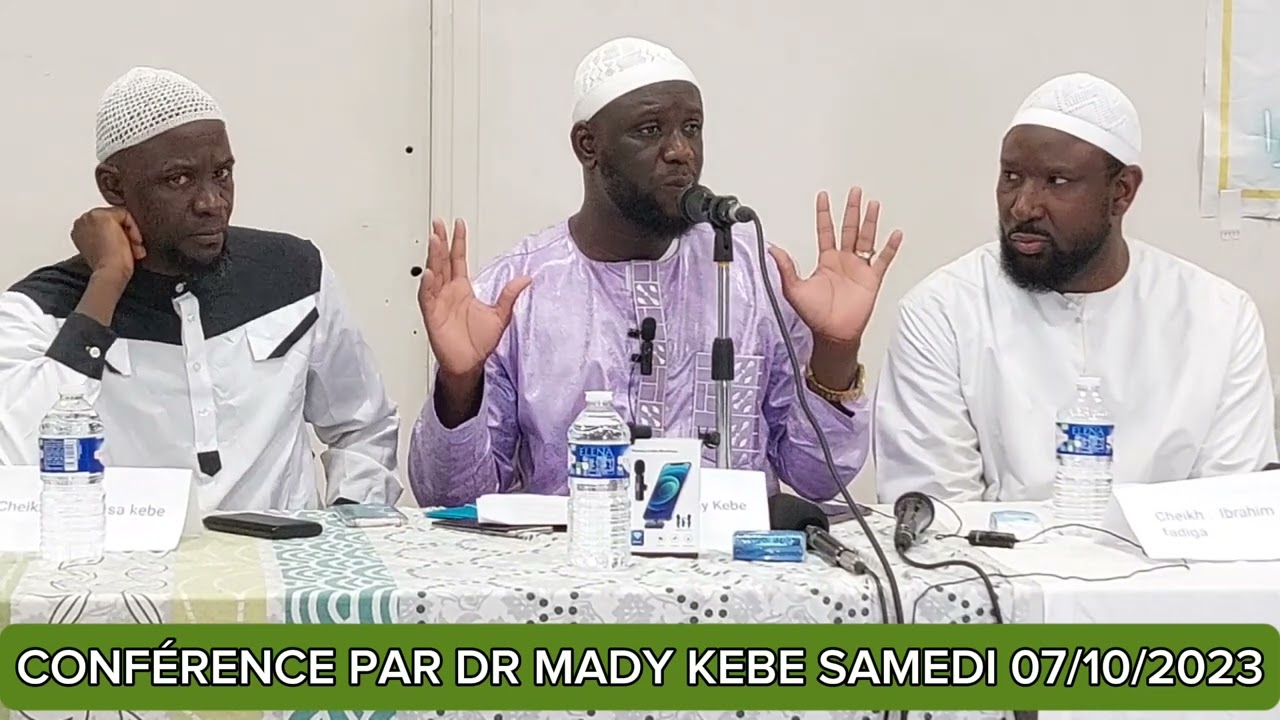CONFÉRENCE PAR DR MADY KEBE حفظه الله ورعاه SAMEDI 07/10/2023 SONINKARA