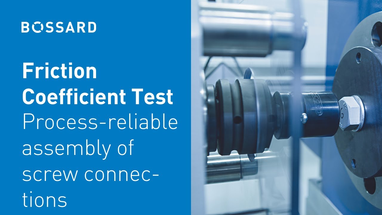 Friction Coefficient Test &ndash; Process-reliable assembly of screw connections