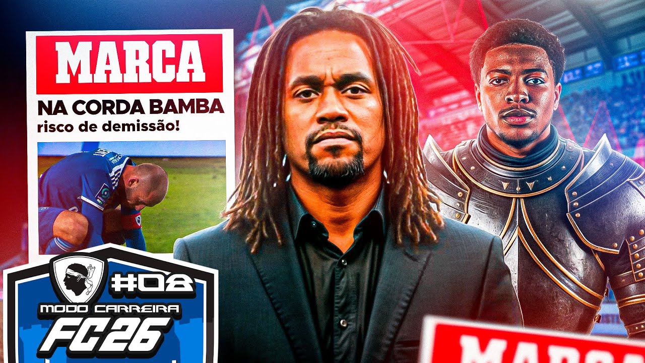 MOMENTO TENSO! FOMOS DEMITIDOS? - Modo Carreira Realista EA FC26 | EP 08