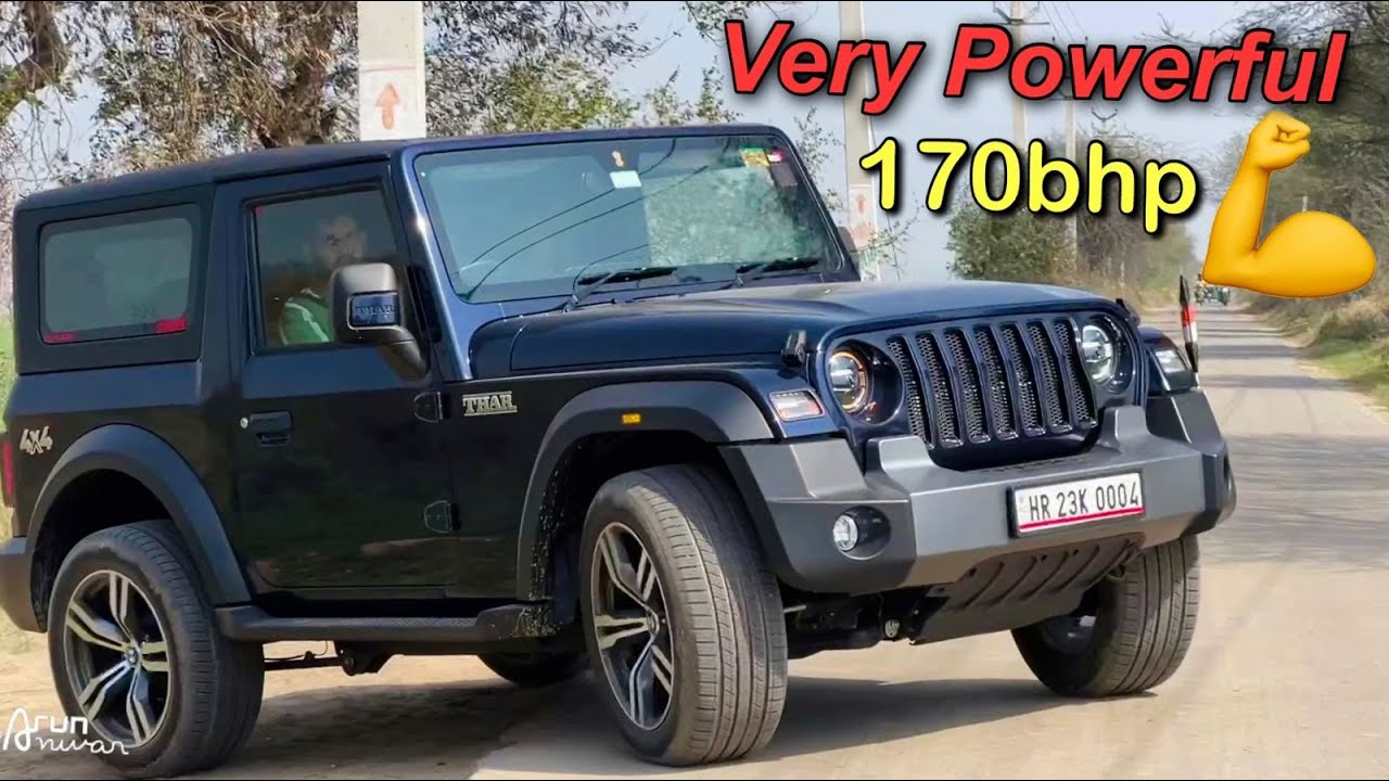 इतनी Powerful THAR तो Mahindra भी नहीं बनाती 👌🏻 170bhp
