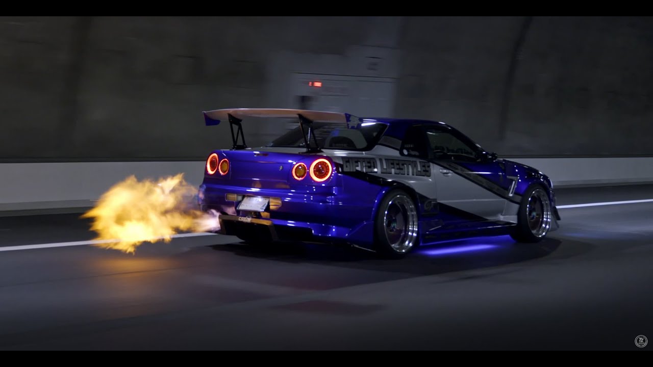 34 FESTIVAL Part.1 NIGHT TOURING 34祭り 2023/3/5｜4K｜STANCE｜JDM ｜SLAMMED