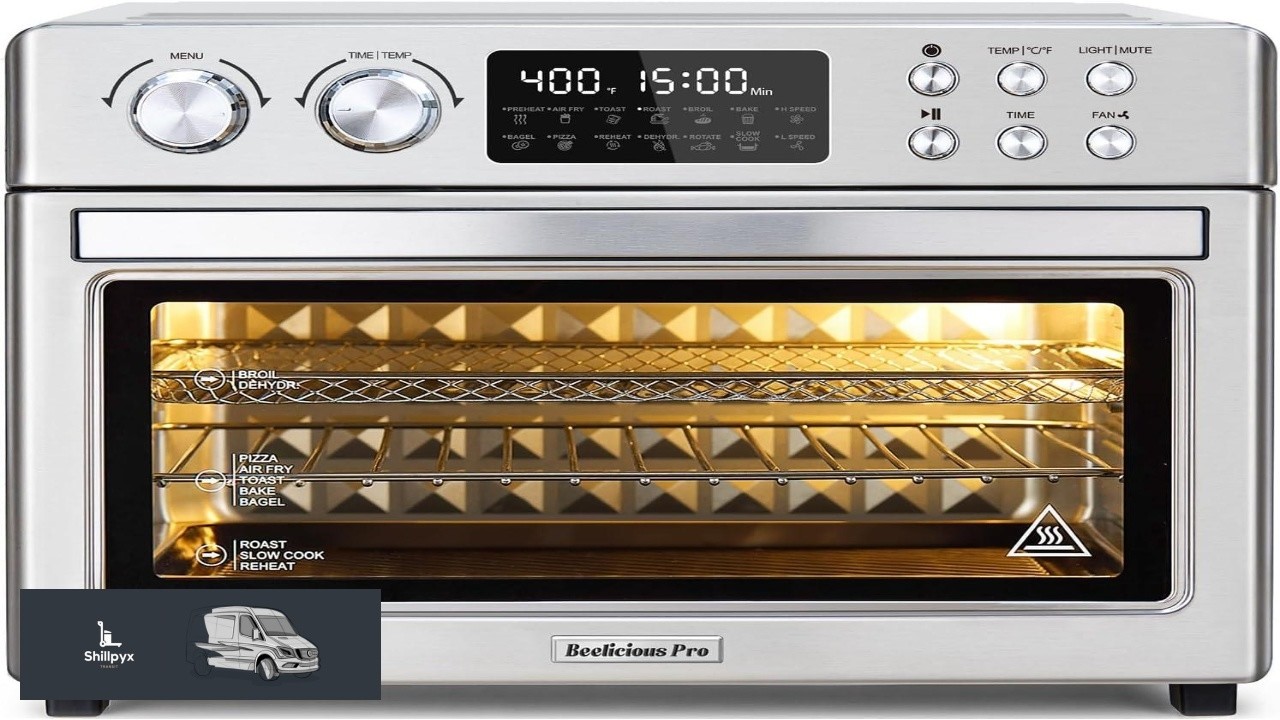 28QT Air Fryer Toaster Oven Combo Large 12 in 1 Convection Countertop Oven