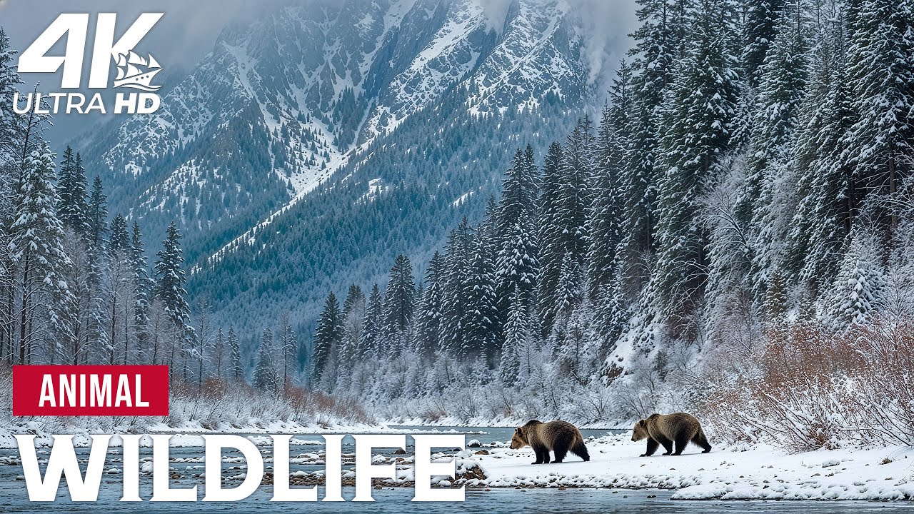 Polar Survival Stories | Inside the World of Arctic Wildlife and Extreme Cold — Cinematic 4K UHD!