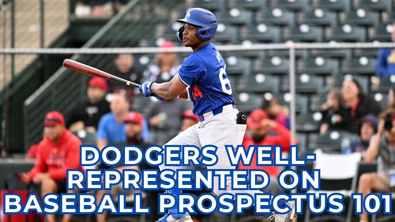 Dodgers prospects ranked on Baseball Prospectus top 101 for 2025 season