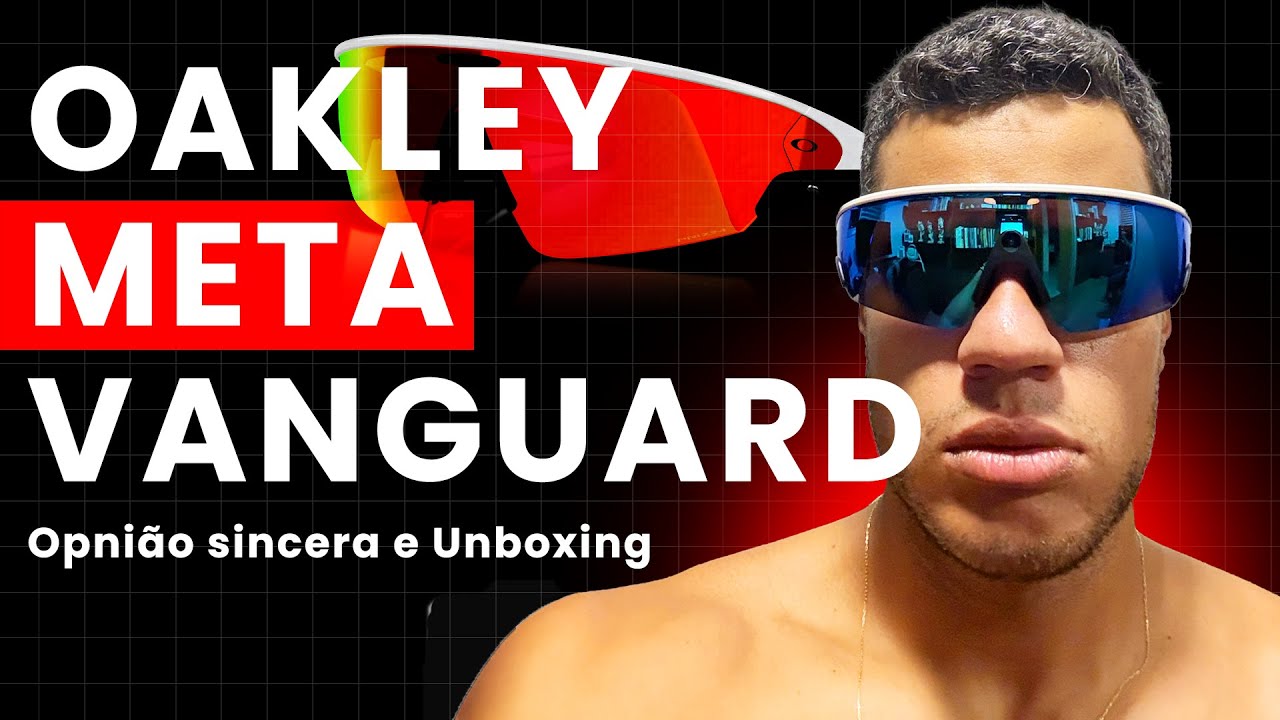 Óculos IA Oakley Meta Vanguard - Opnião sincera e unboxing