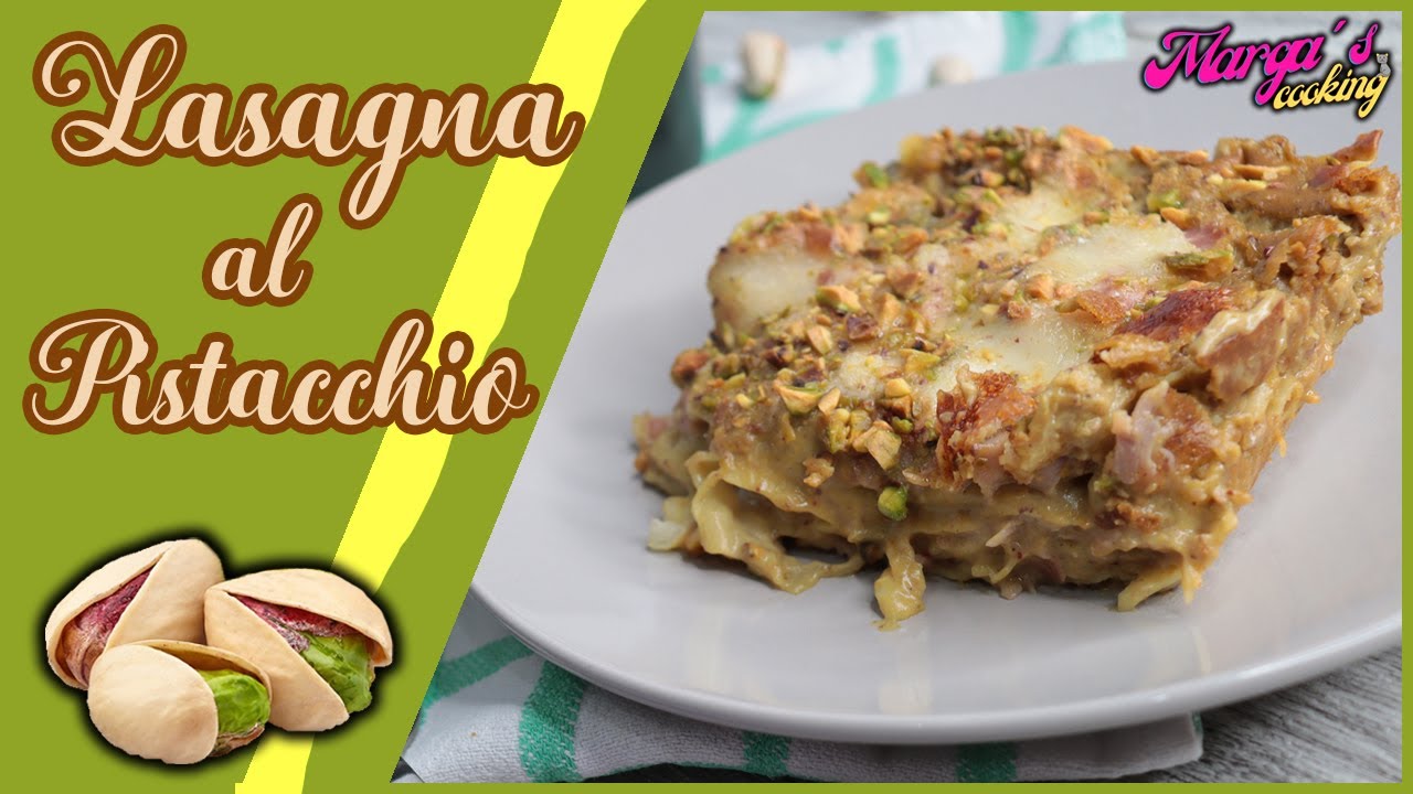 PISTACHIO Lasagna 😋 LASAGNA al PISTACCHIO Ricetta semplice ma gustosa💗