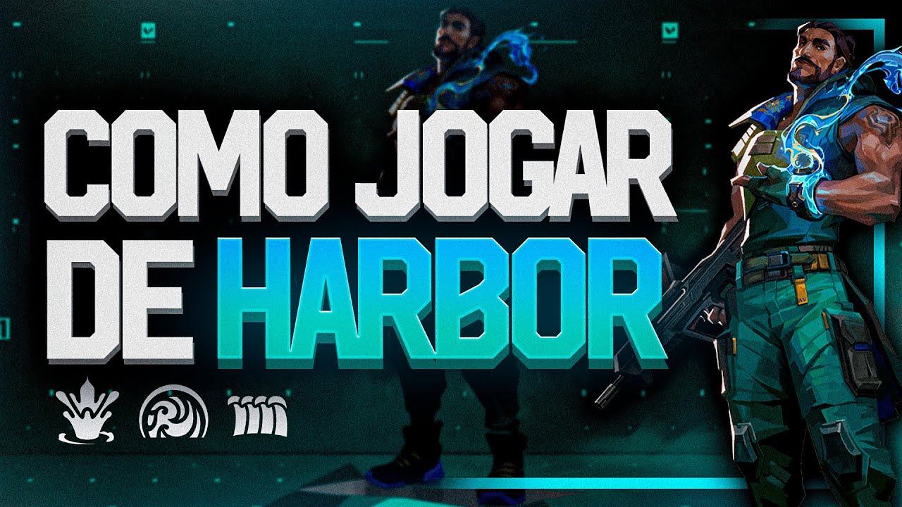 Como Jogar de CONTROLADOR HARBOR no Valorant! MELHORES DICAS