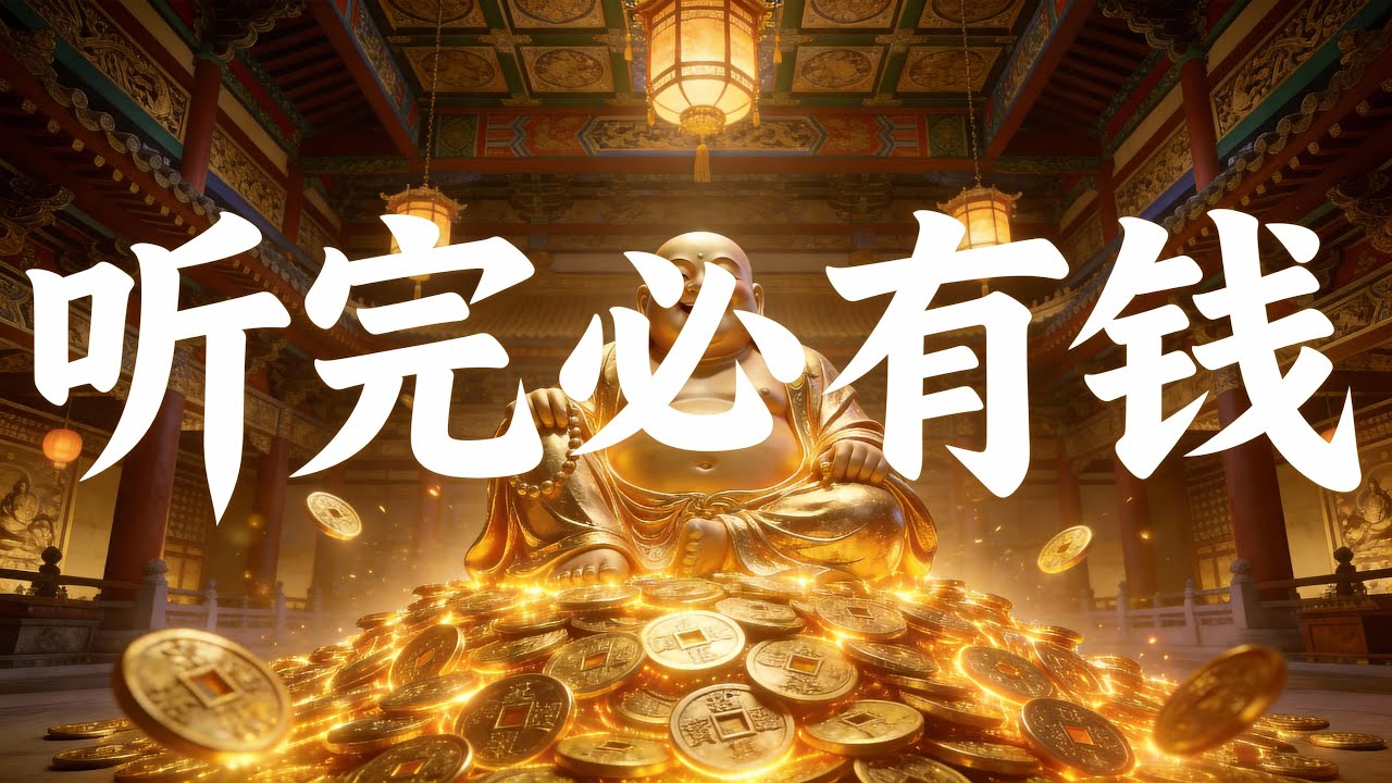 转运必听：弥勒佛招财法号，清除财富障碍，开启2026年大财路 4K