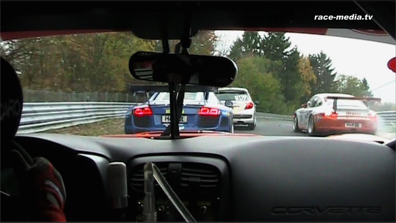 Corvette Z06 NLS VLN 10. Lauf 2008 Nürburgring Nordschleife Grossmann Onboard Motorsport Racing