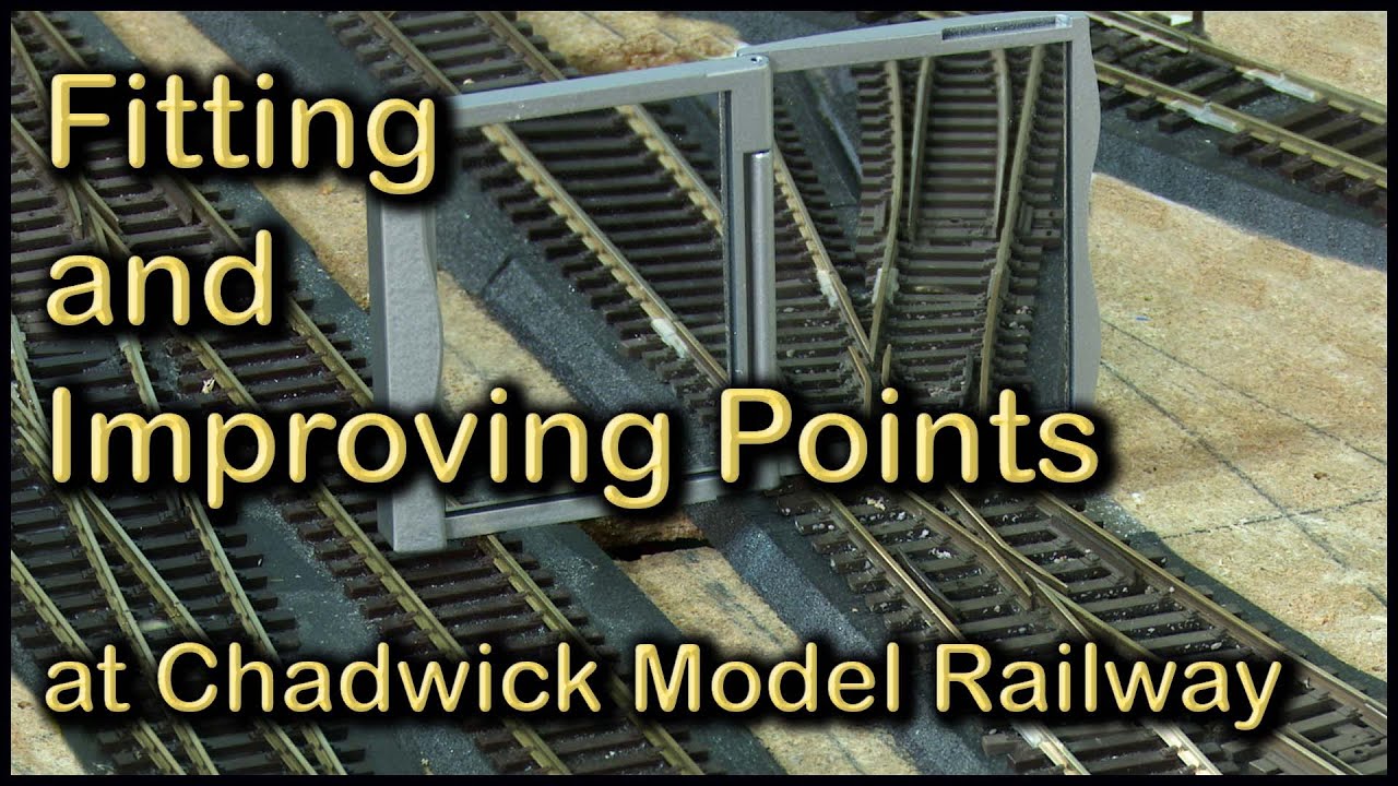 Laying and Improving Points at Chadwick Model Railway | 148.
