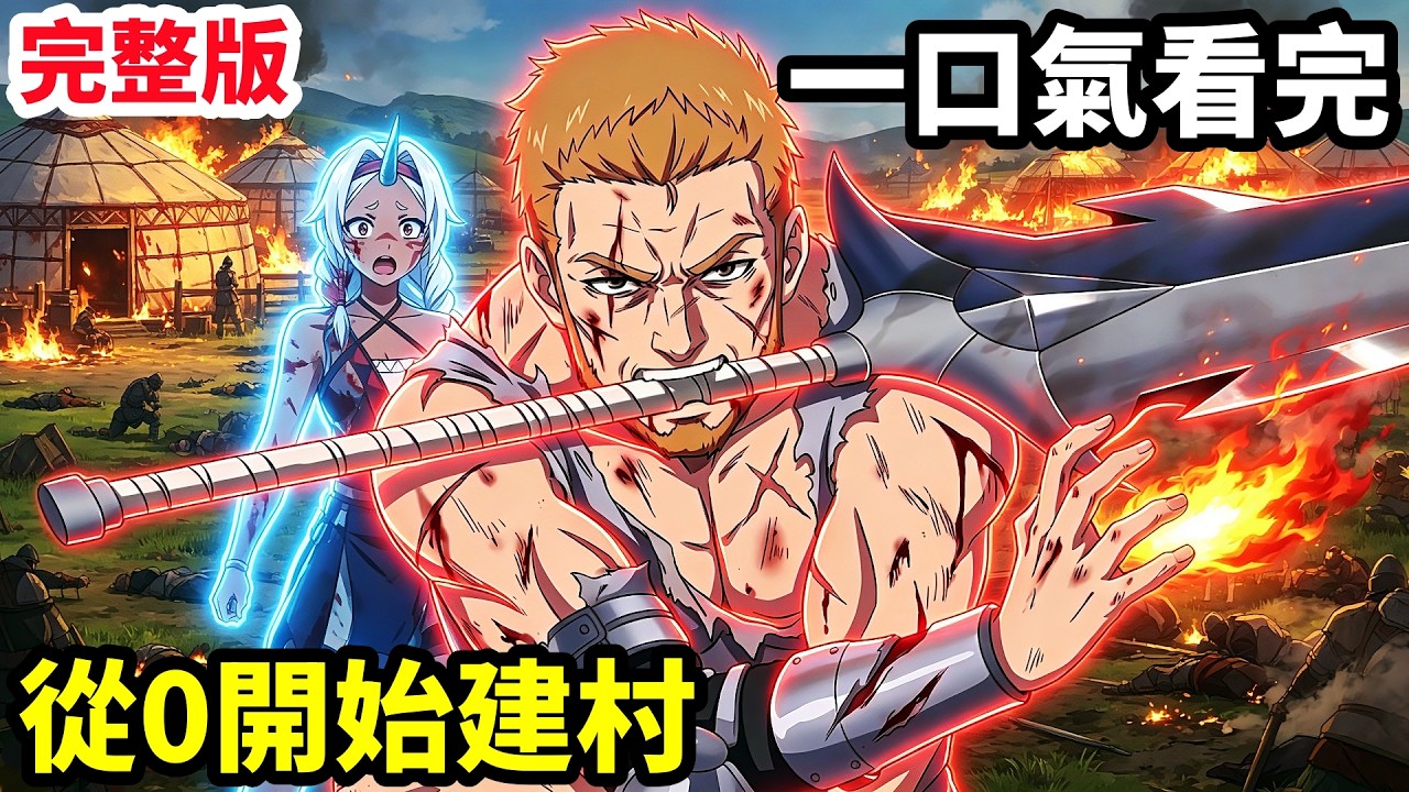 一口氣看完【從0位居民開始的邊境領主大人】1~12全集完整版，被王國拋棄的英雄，召集異族建起世外桃源，動漫解說，十月新番