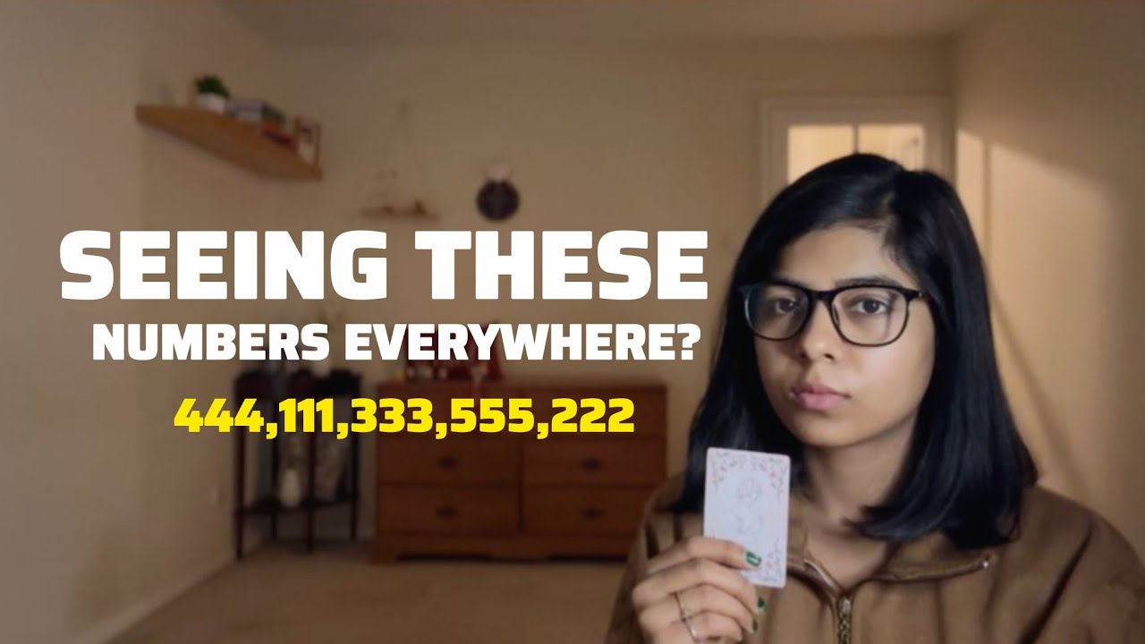 Seeing 111, 222, 333, 444 ,555.. SO, this reading is meant for you. 