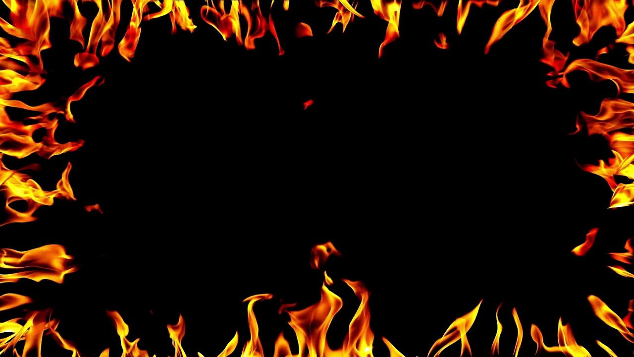 Burning Frame Background (overlay)