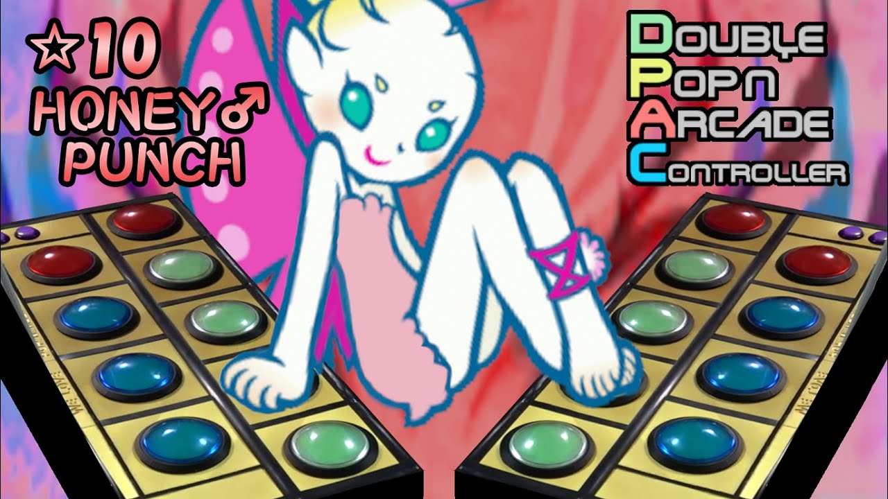 HONEY♂PUNCH DPA☆10【DoublePop'nArcadeController ( IIDX DPAC )】