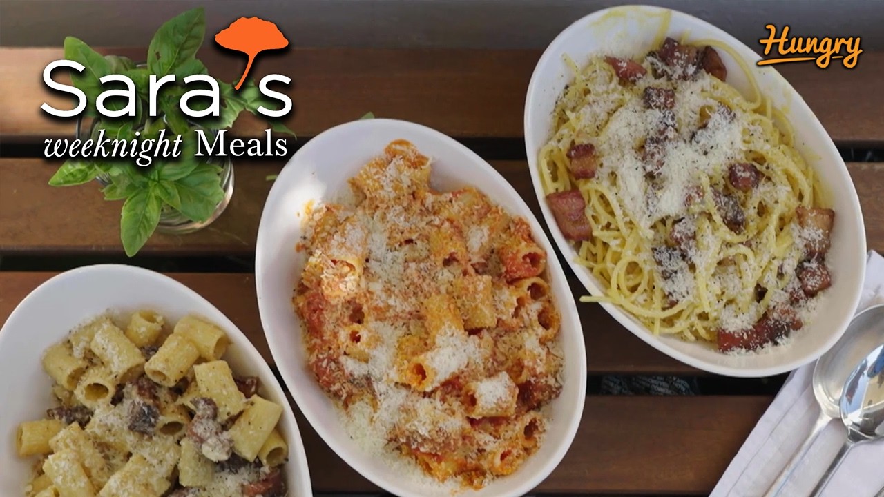 Essential Pastas of Rome | Sara's Weeknight Meals