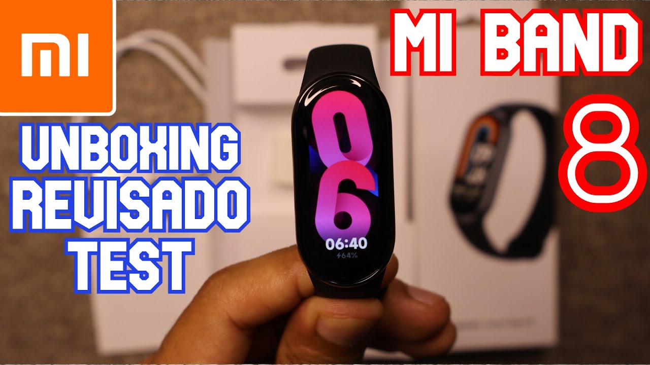 ¡Mira este video antes de comprarla!😨Xaomi MI BAND 8.Unboxing, Review  y Experiencia de uso