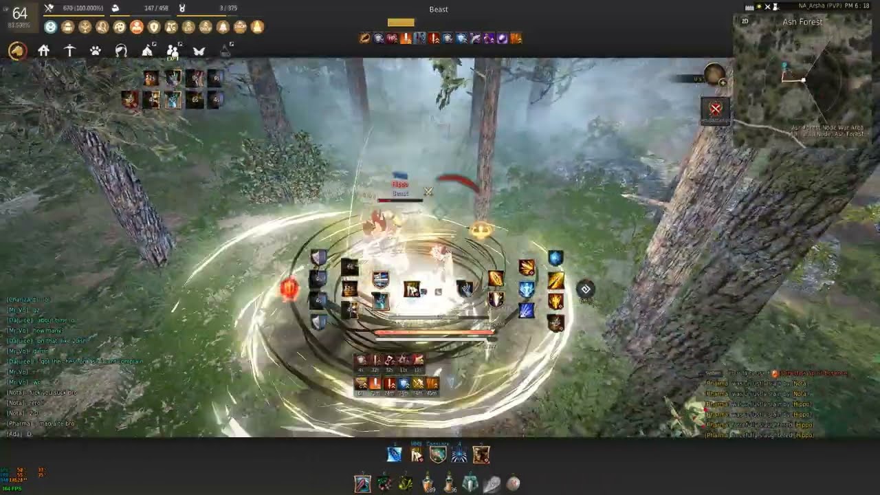BDO - Awakening Valk Arsha PvP #4: tough fight vs Awakening Zerk