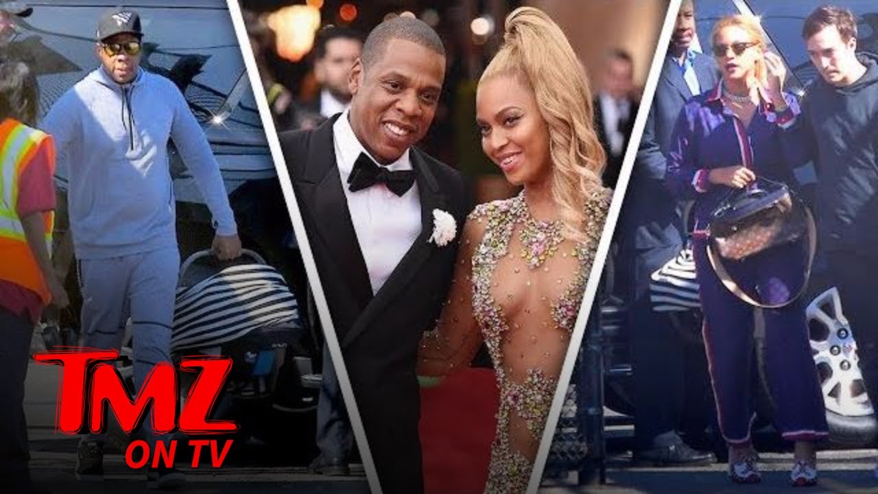 Bey and Jay: Who Carries the Twins? | TMZ TV