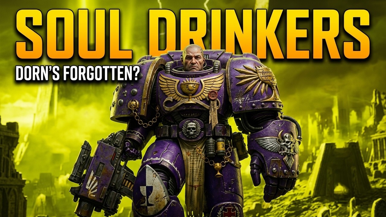 The Soul Drinkers EXPLAINED From Dorn’s Forgotten Sons to Their Indomitus Future | Warhammer 40K