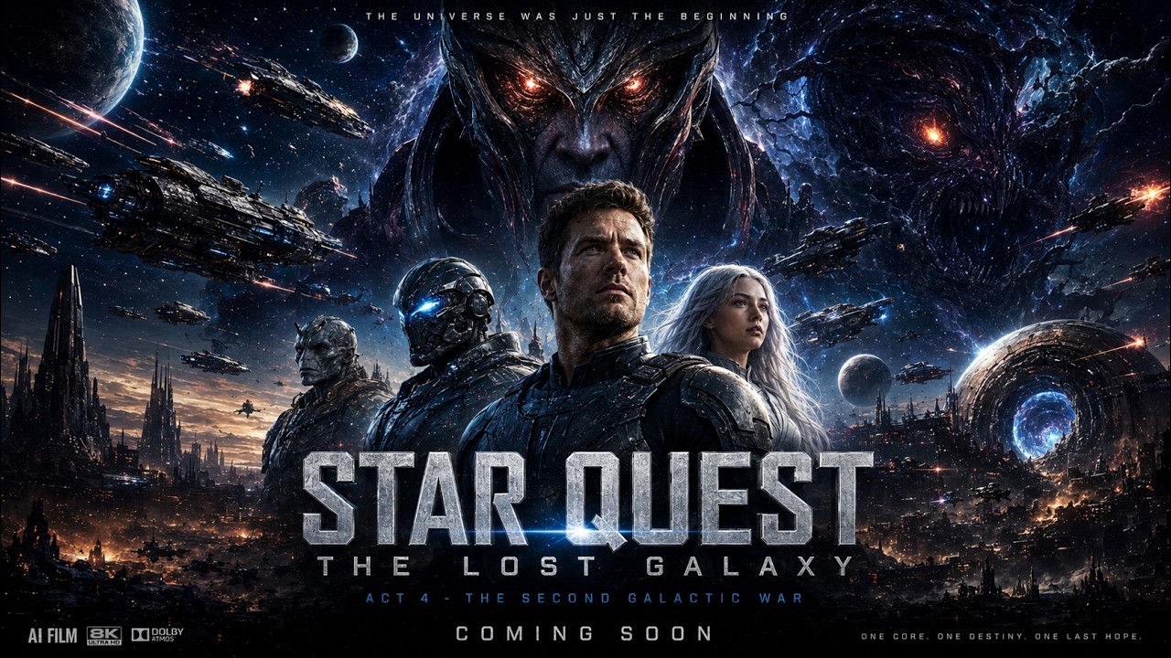 STAR QUEST: THE LOST GALAXY (AI Sci-Fi Movie) Movies Free 2026