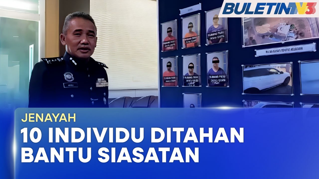 JENAYAH | Kes Tembak Komander AKPS, Tiga Lagi Suspek Ditahan