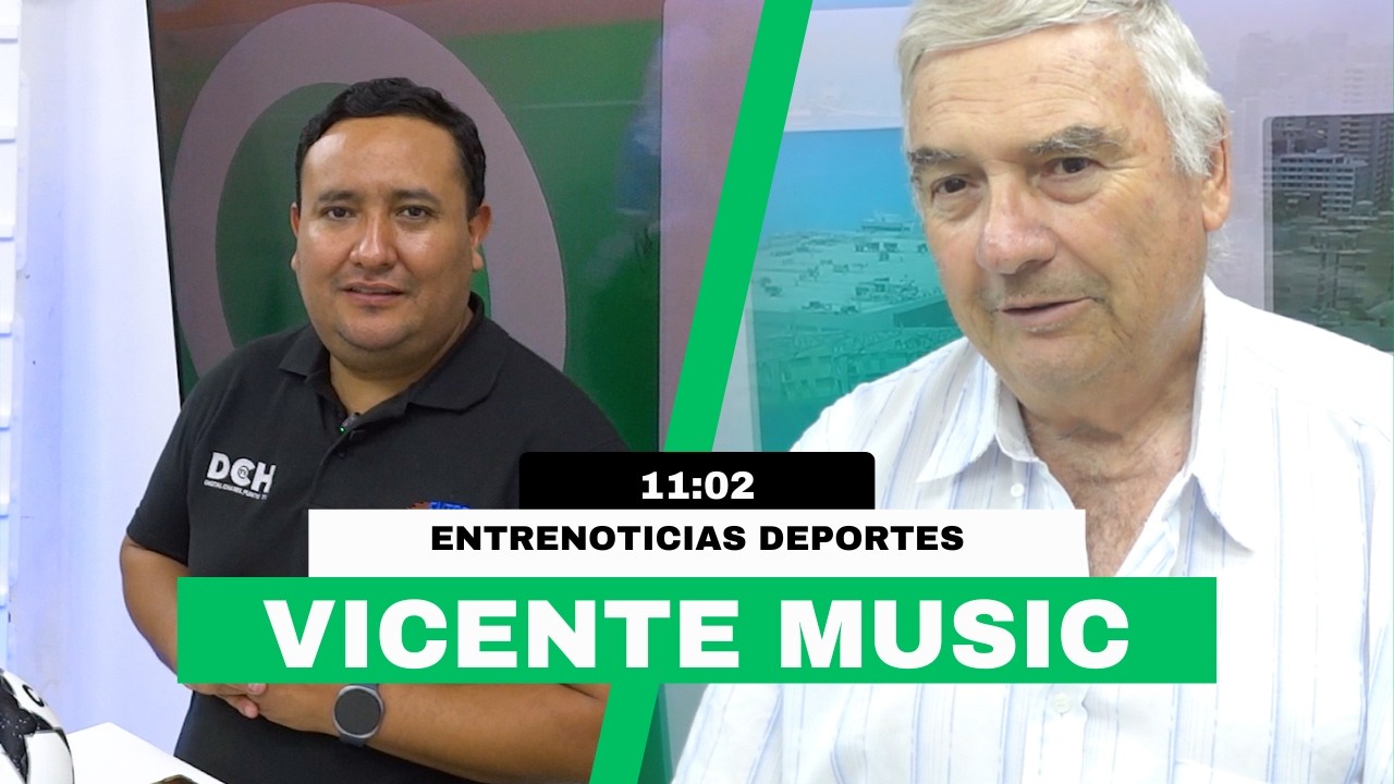 EntreNoticias: Deportes | Segundo Bloque: Entrevista con Vicente Music