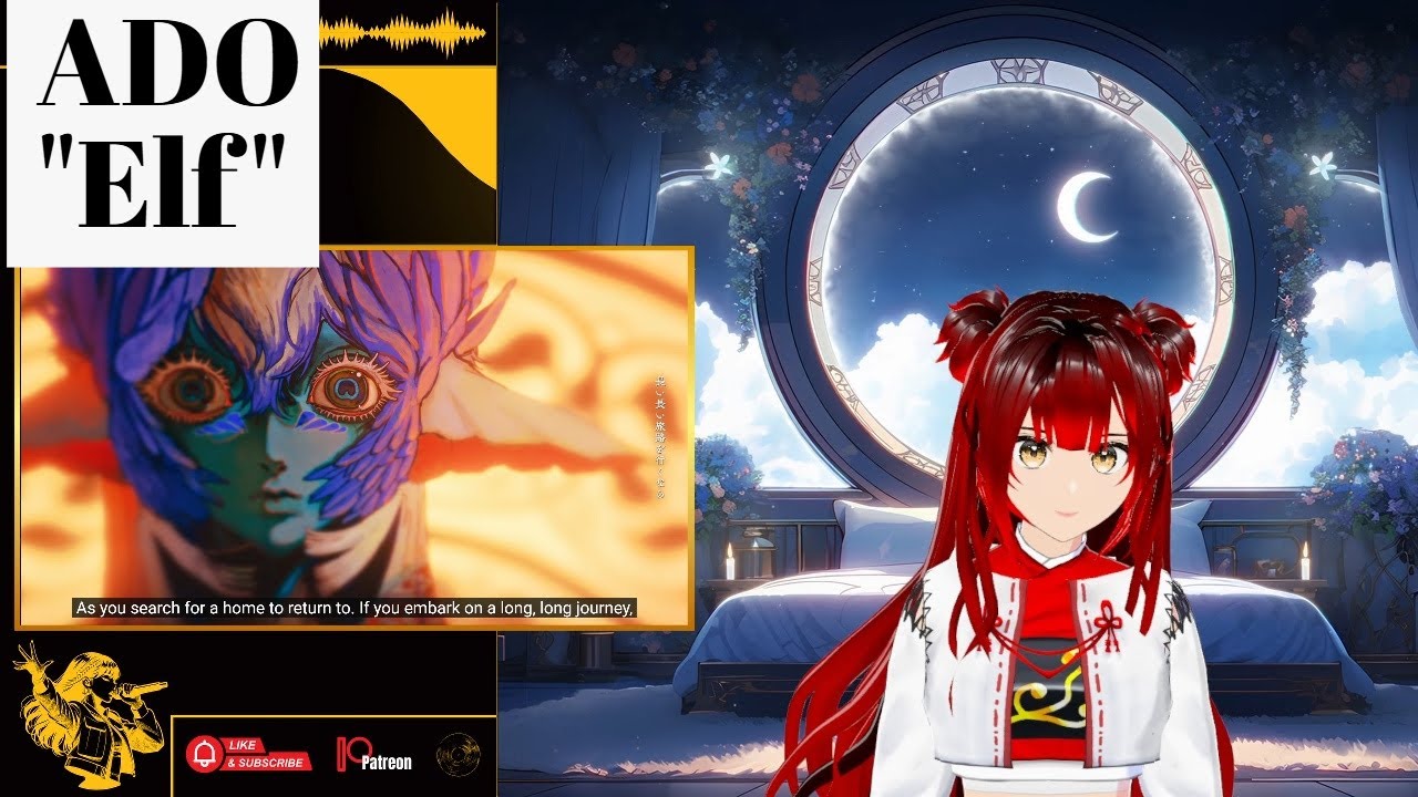 ADO 'Elf' MV Vtuber Reacts | Absolutely Beautiful