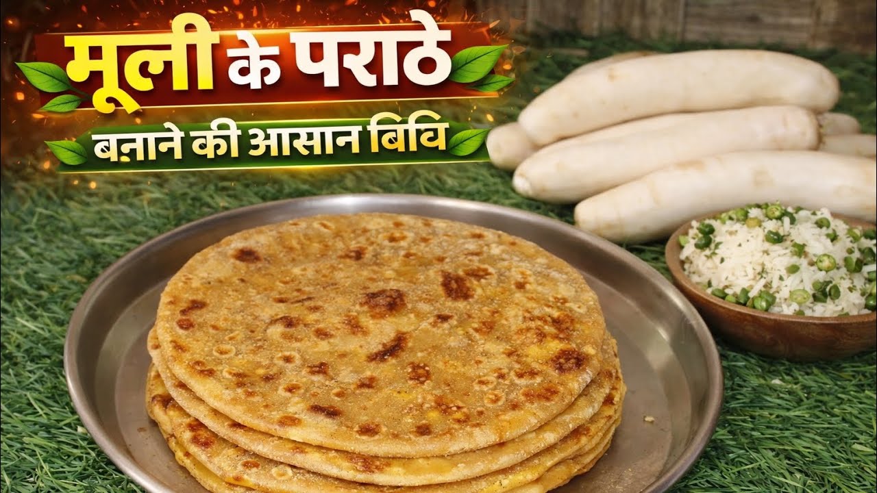 Mooli Ke Paratha | नाश्ते में सबसे टेस्टीसर्दियों का स्पेशल नाश्ताMooli Ke Paratha |