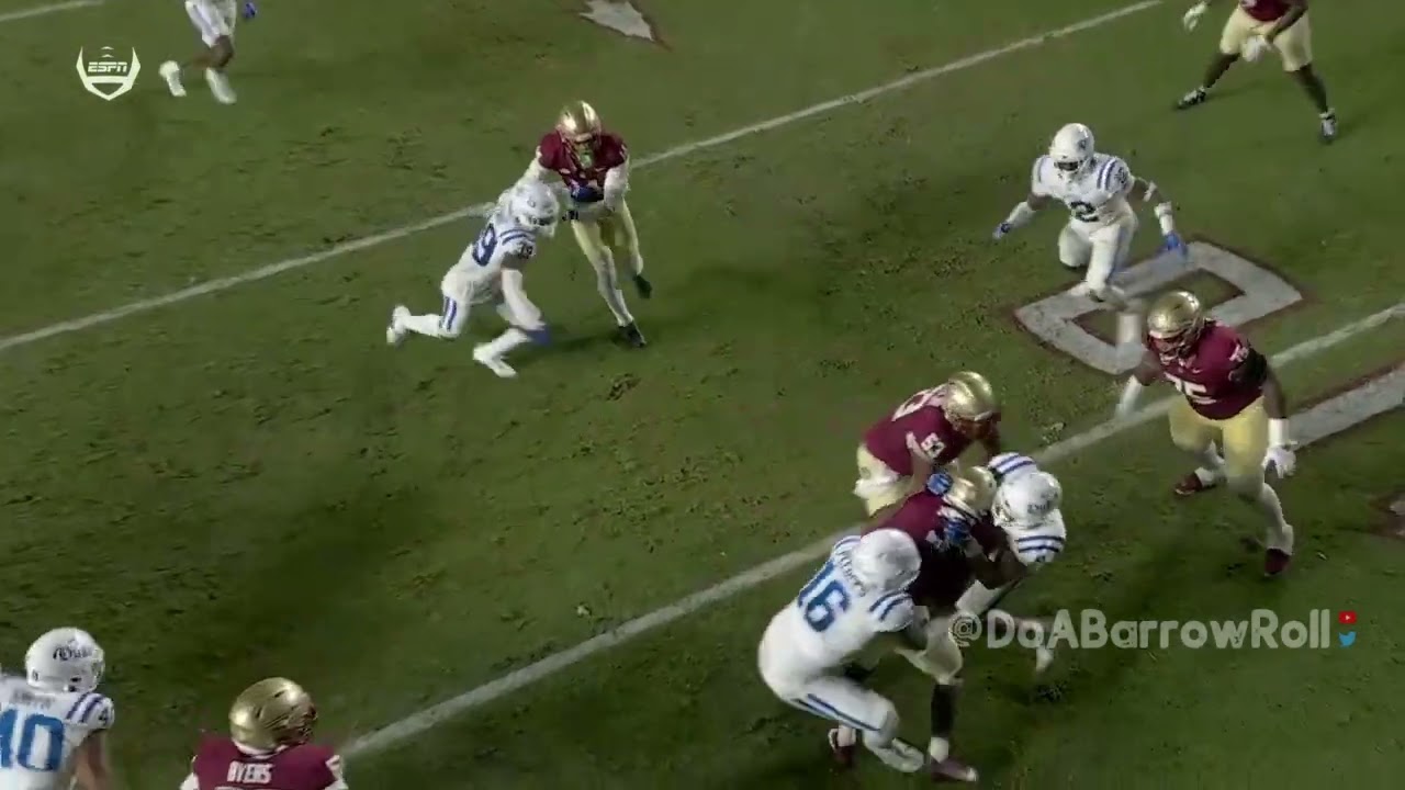 Florida State OL/Offense vs Duke Defense (2023)
