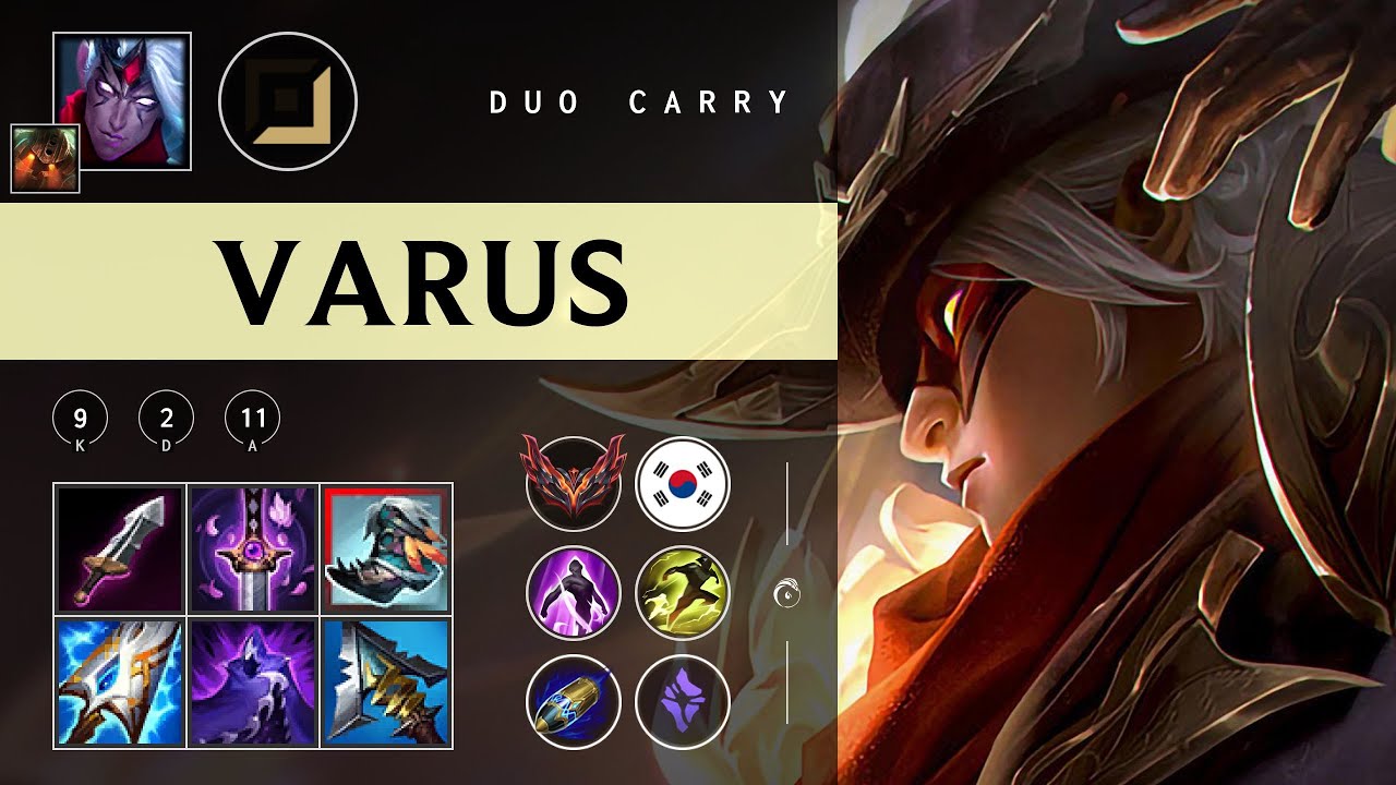 Varus ADC vs Mel - KR Grandmaster Patch 25.22