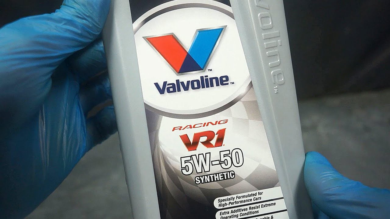 Valvoline VR1 Racing 5W50 Как выглядит оригинальное моторное масло?