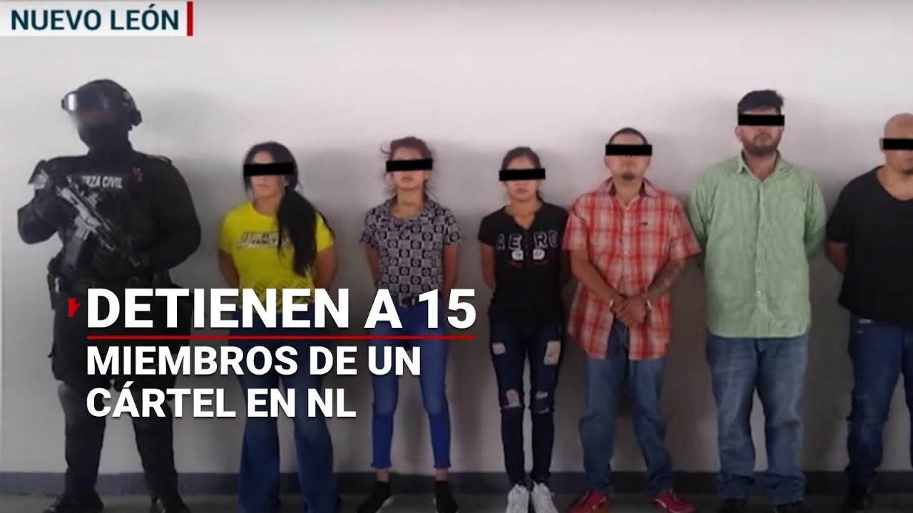 ¡Detienen a 15 N4RCOS en Nuevo León! | Estarían implicados en el homicidio de dos policías