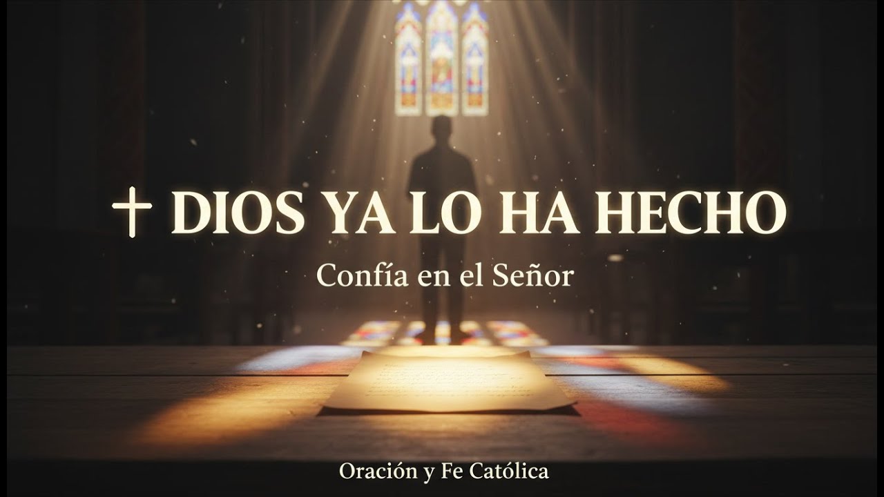 DIOS YA LO HA HECHO 🙏 Oración Poderosa Para Tus Proyectos | Fe Católica