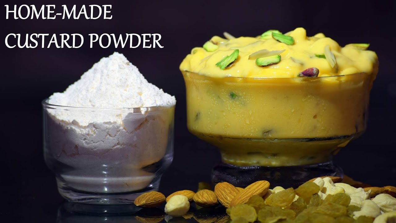 अब घरप ही बनाएं कस्टर्ड पाउडर बिल्कुल आसानी से बस कुछ ही मिन्टों में | Custard Powder Recipe