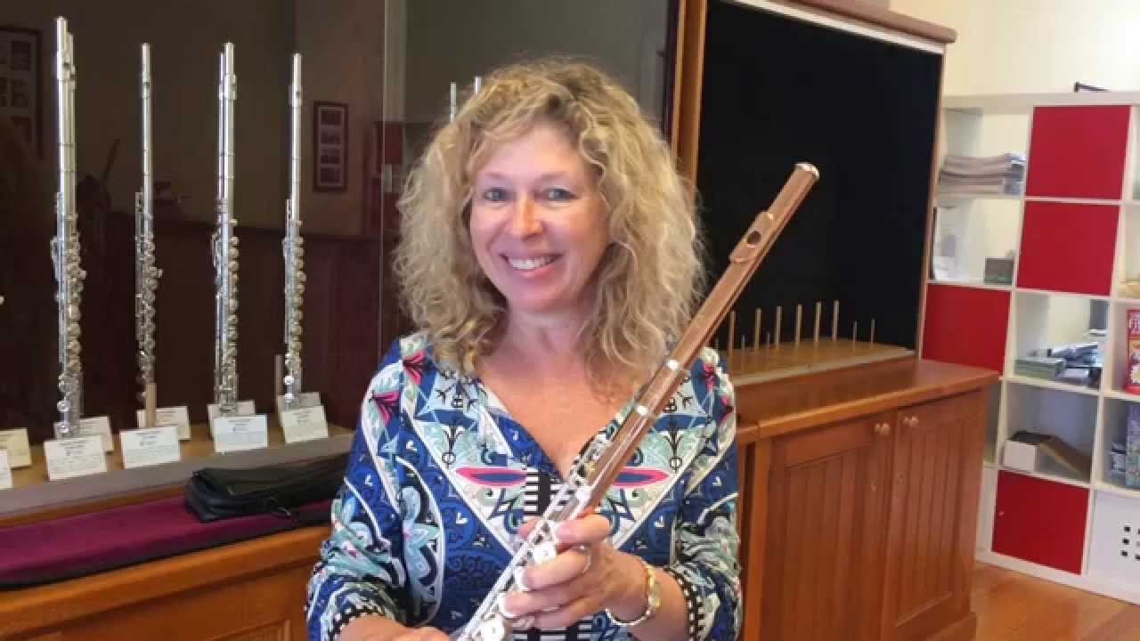 Choosing a new flute: Jane Rutter plays new Haynes Gold Flute