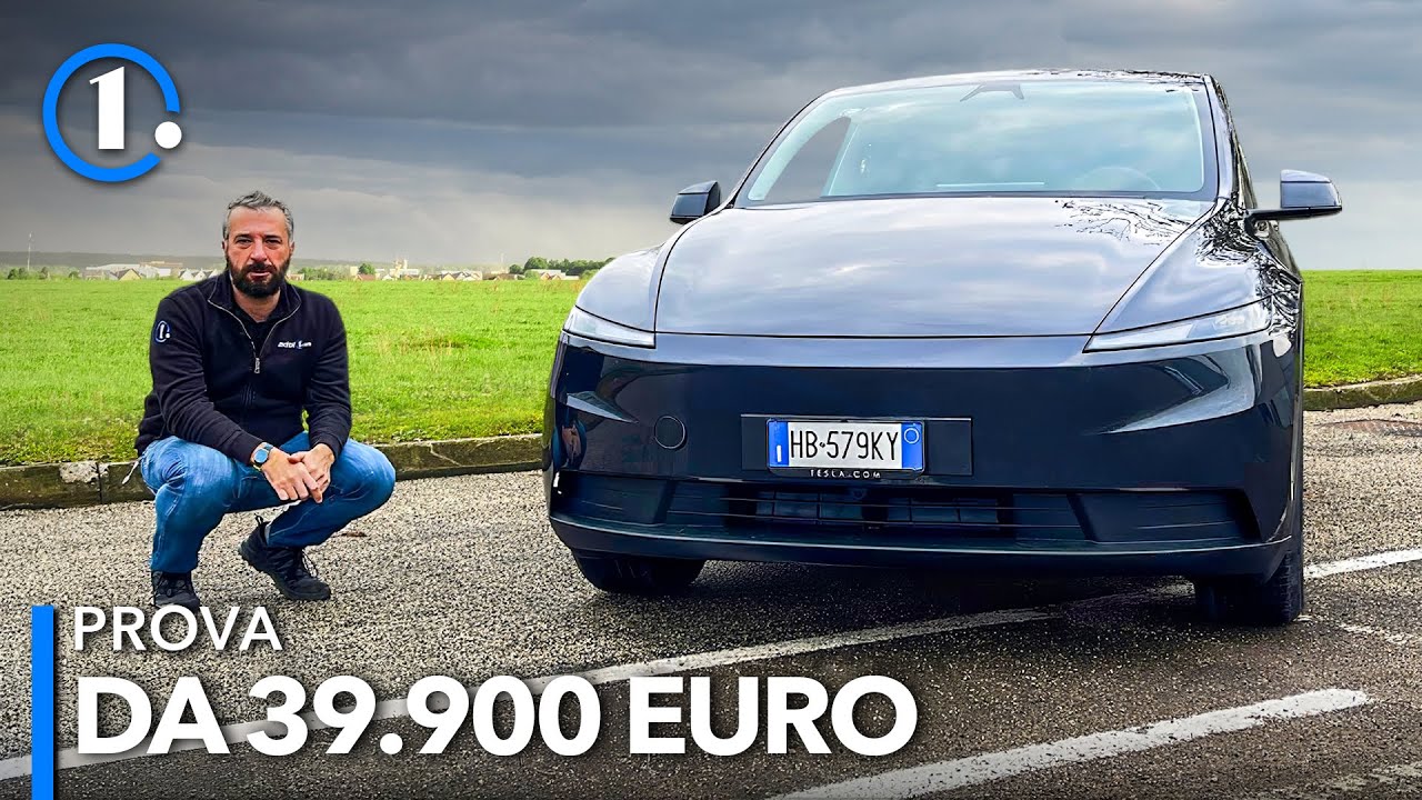 La prova della TESLA MODEL Y che costa MENO in assoluto