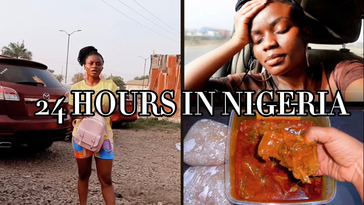 First 24 hours in Nigeria| I WEEP for my country+car SHOPPING +the most secure ESTATE in IBADAN…