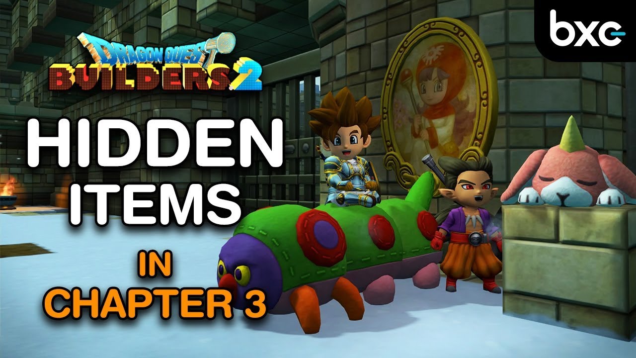 How to find the Hidden Items in Chapter 3 | Moonbrooke | Dragon Quest Builders 2