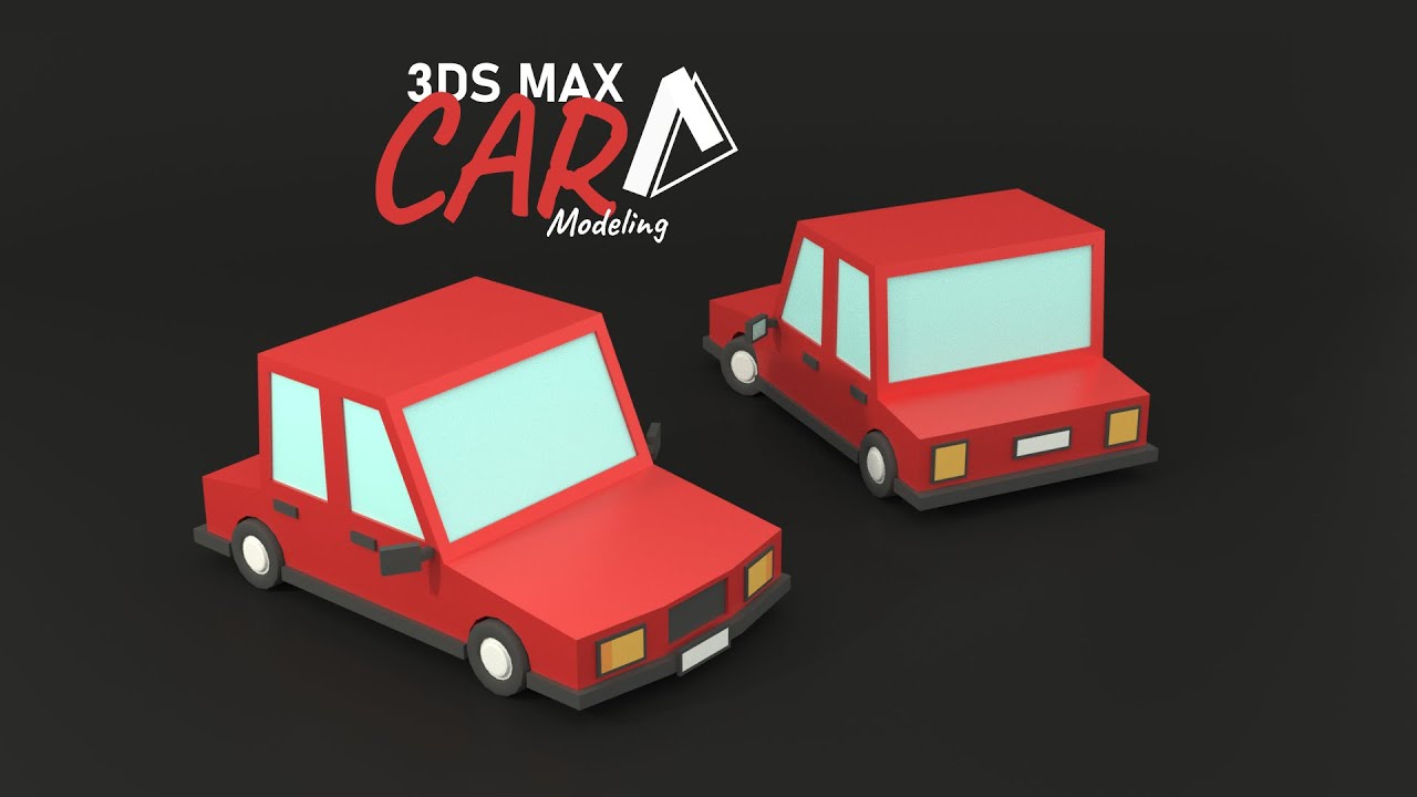Low Poly Car Modeling | 3DS Max