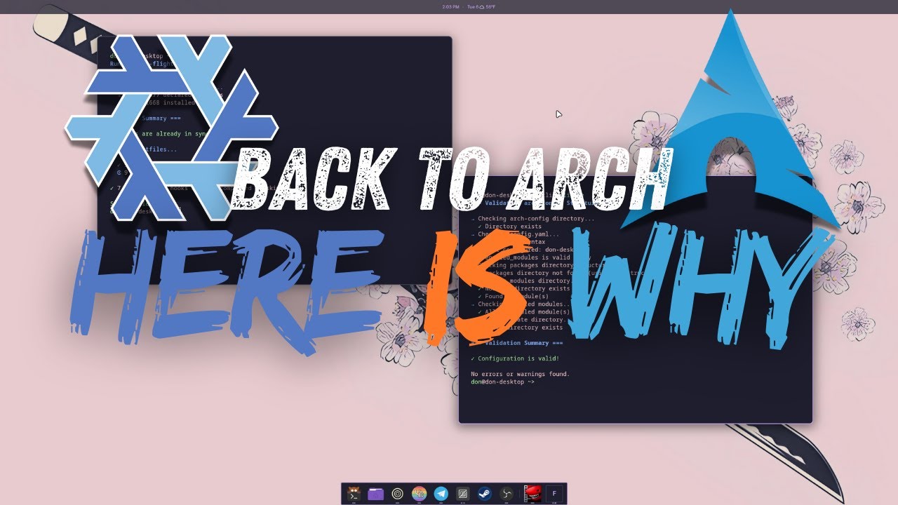 NixOS | Возвращение к Arch: что работало, что не работало и моё декларативное решение