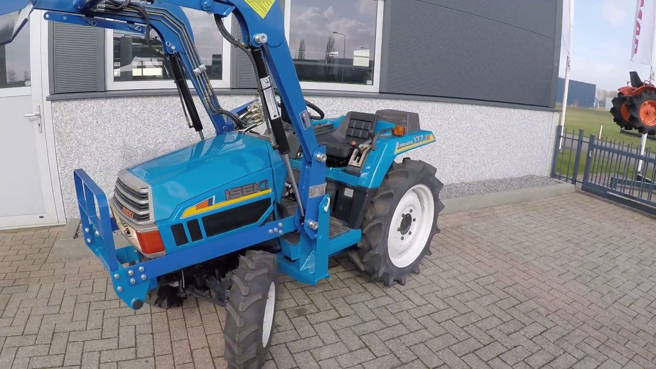 Iseki TU177 4wd / Voorlader / 0658 Draaiuren