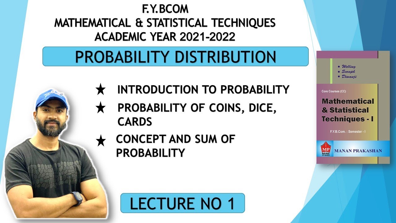 #1 F.Y.Bcom Probability Distribution | Mumbai University |Siraj Shaikh