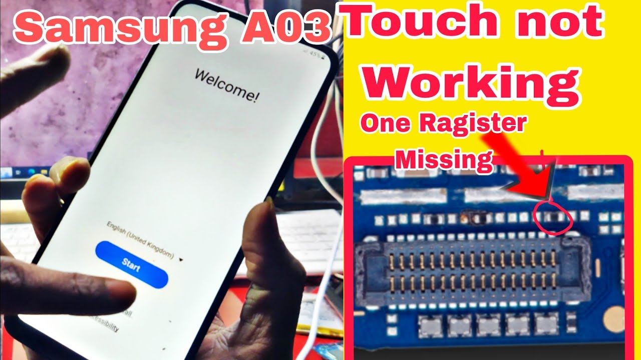 Touch Not Working | अपने आप बंद हो गई | Samsung A03 Touch Screen Not Working | @tg_shivam #touch