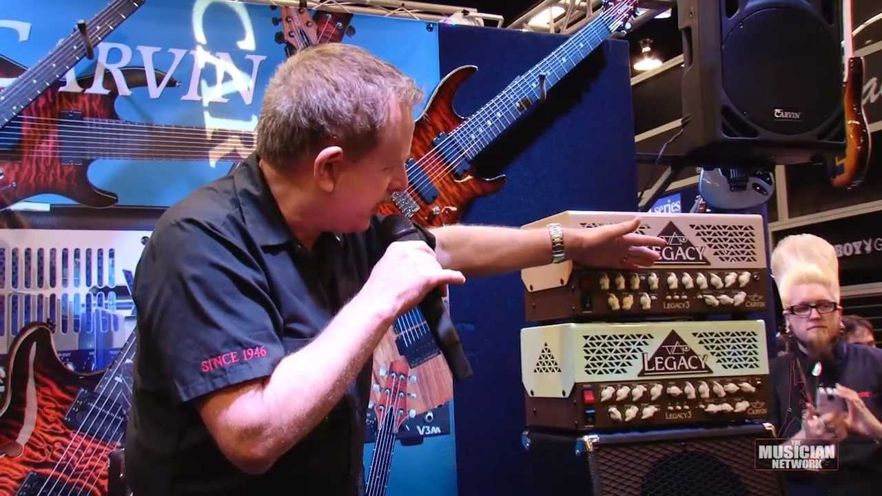 Steve Vai - Carvin Legacy 3 Unveiling: NAMM 2012