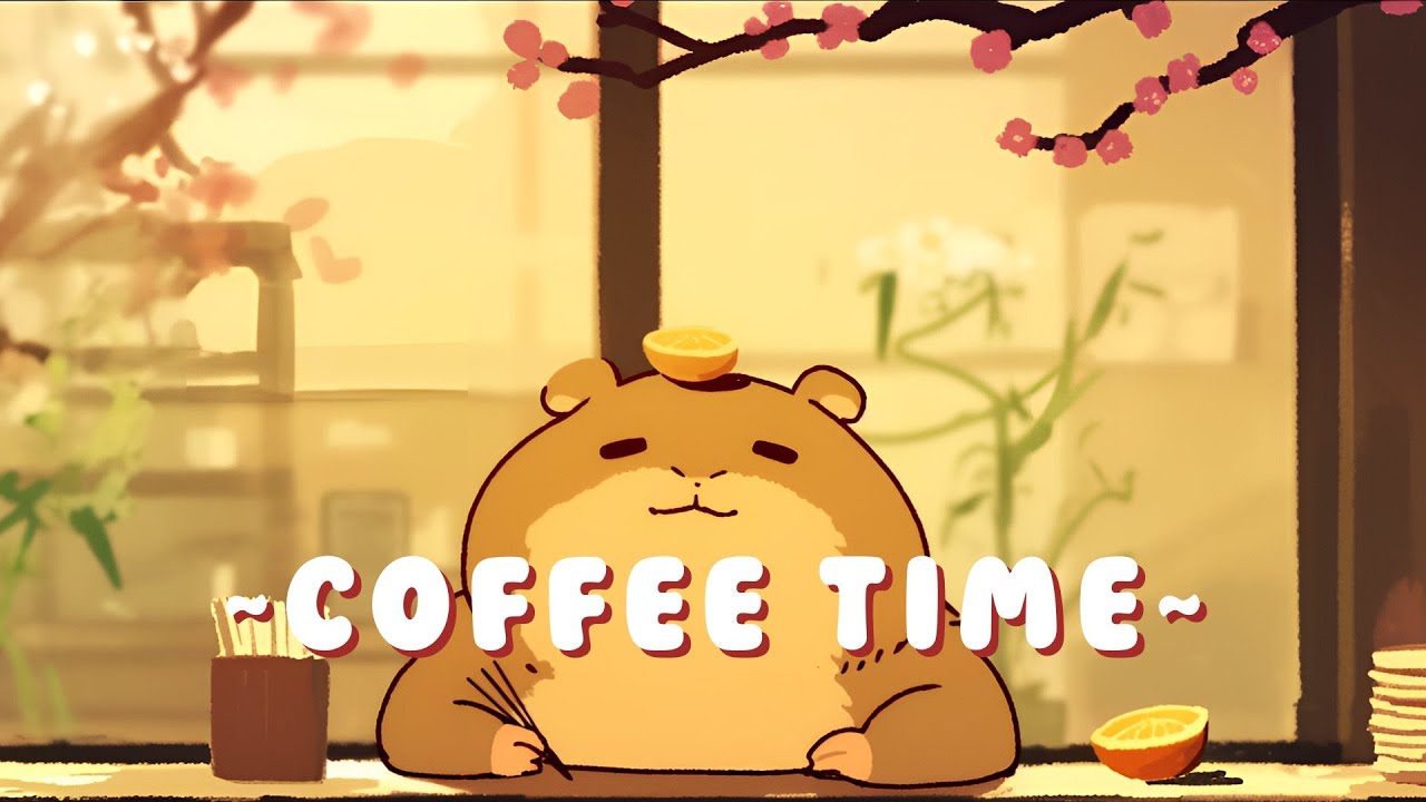 Capybara Beats & Lofi - Chill Jazz Beats to Relax/Study ~ Warm Feelings ~ 📚 🎵 | Background Music